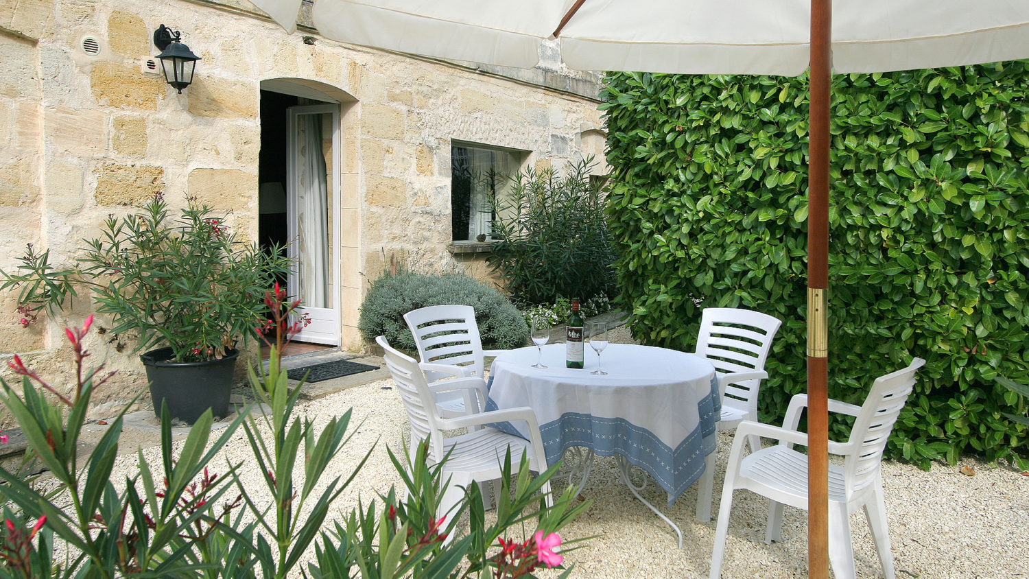 Cottage "Margaux" (2 pers) The sunny terrace